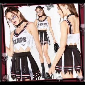 Dolls Kill Vamps Cheerleader Costume